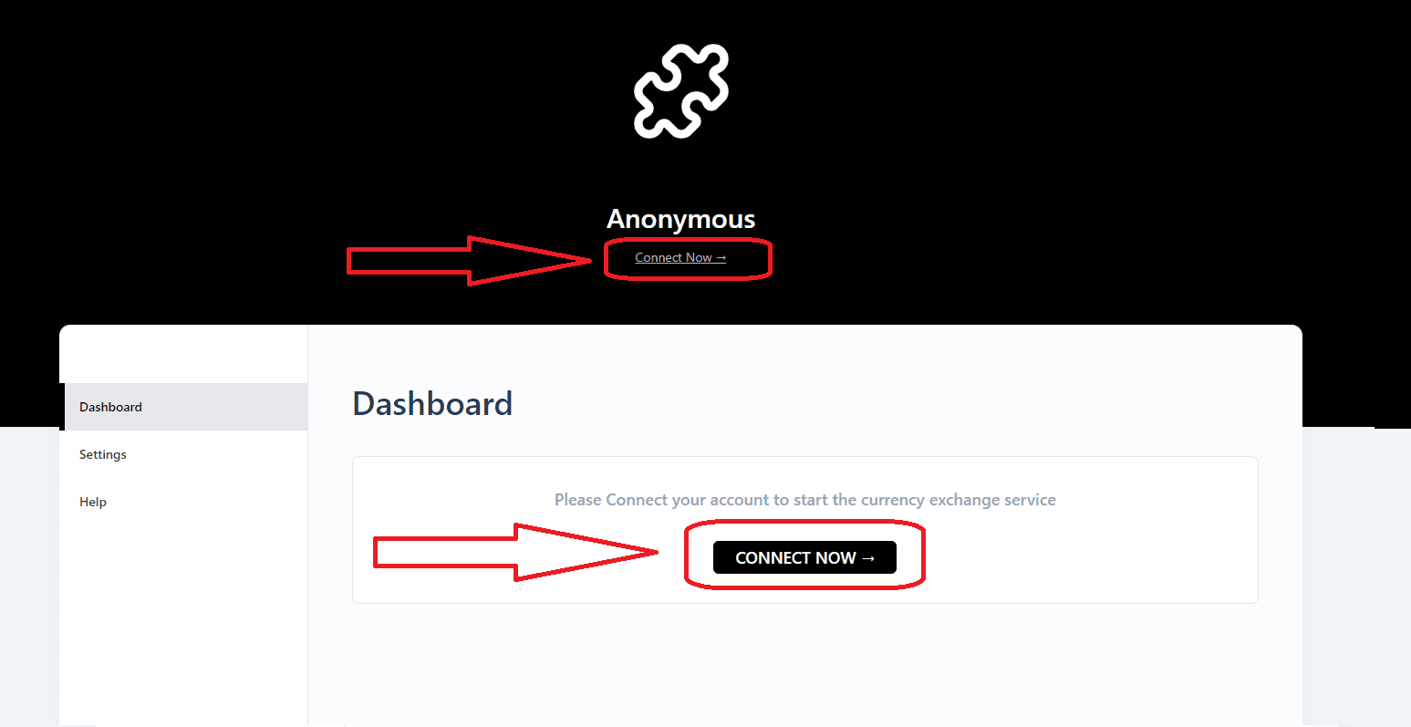 Connect Now Button